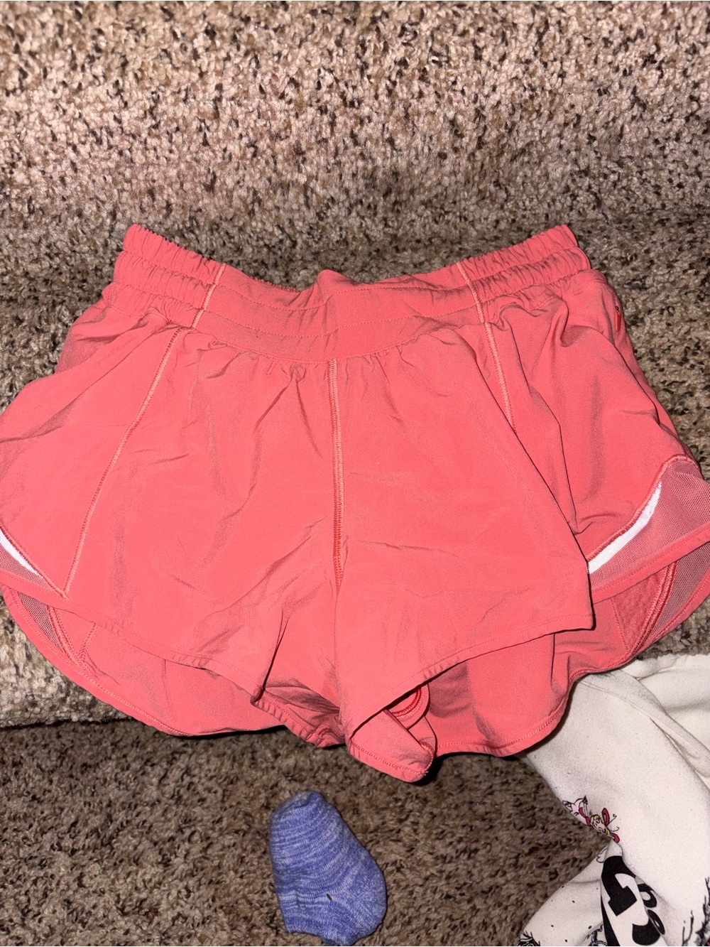 lululemon athletica Coral Athletic Shorts